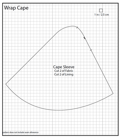 Wrap Cape - Free Pattern PDF