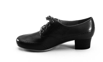 Claire 1940's Oxfords Wide (Black)