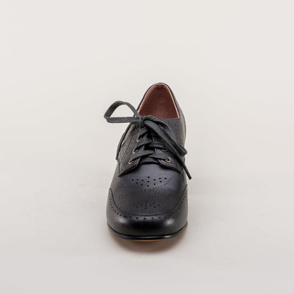 Claire 1940's Oxfords Wide (Black)