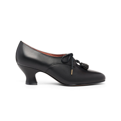 PRE-ORDER Cordelia Edwardian Oxfords (Black)