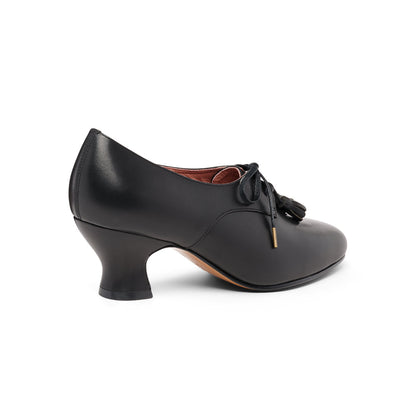 PRE-ORDER Cordelia Edwardian Oxfords (Black)