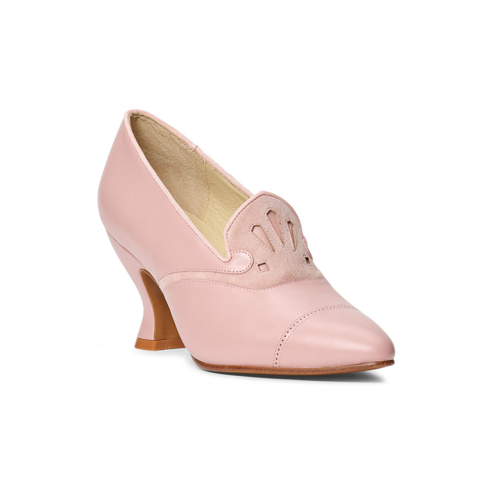 PRE-ORDER Elsie Edwardian Pumps (Pink)
