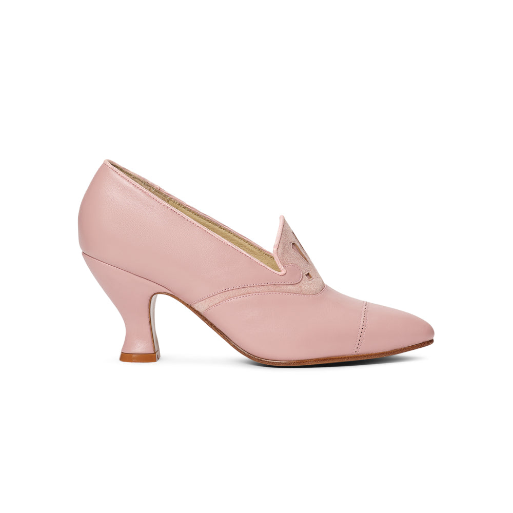 PRE-ORDER Elsie Edwardian Pumps (Pink)