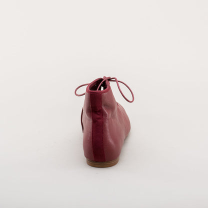 Emma Regency Leather Boots (Oxblood)