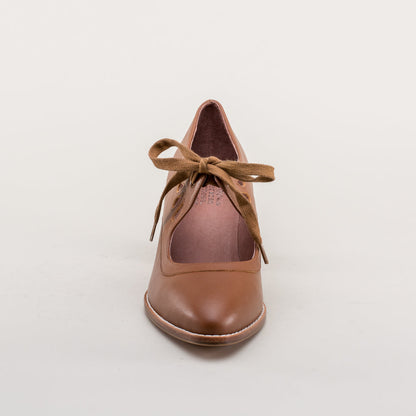 Gibson Edwardian Leather Shoes (Tan)