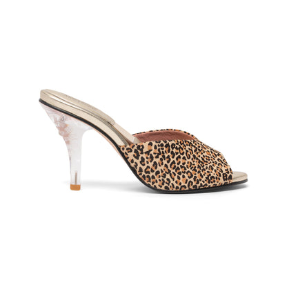 Grace Vintage Mules (Cheetah)