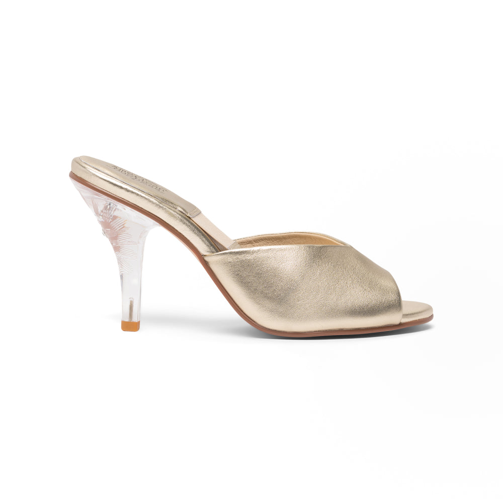 Grace Vintage Mules (Gold)