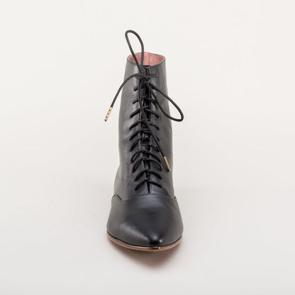 Hartfield Regency Leather Boots (Black)