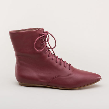 Hartfield Regency Leather Boots (Oxblood)