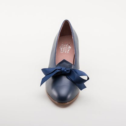 Hazel Women's Vintage Pumps (Navy)