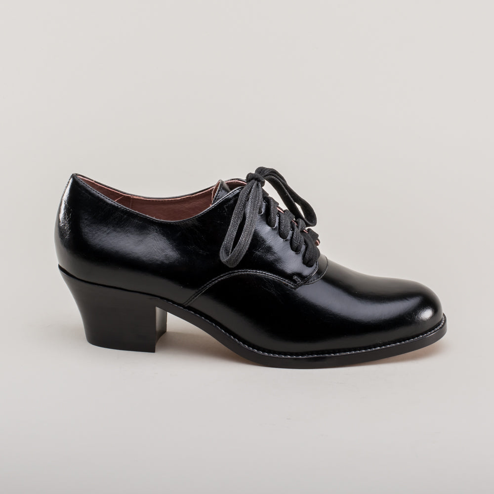 Jane Vintage Oxfords (Black)