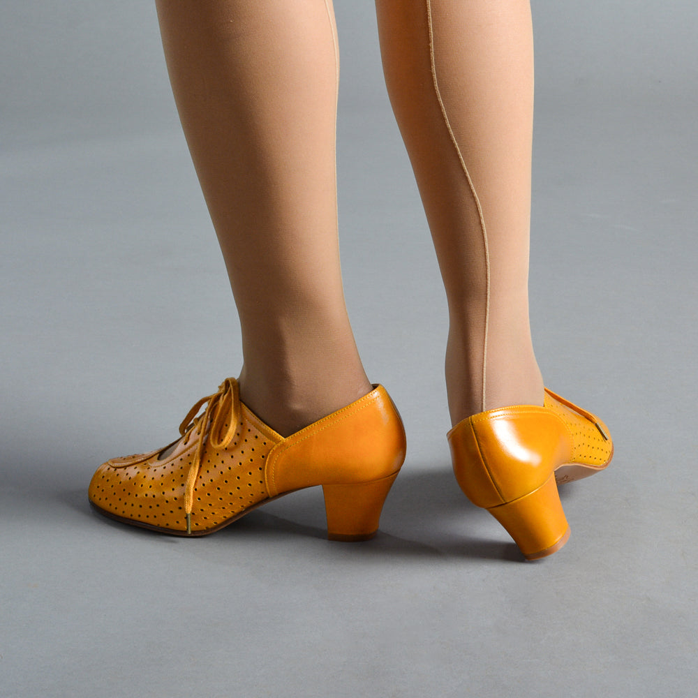 Jenny Vintage Oxfords (Goldenrod Yellow)