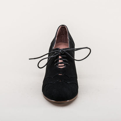Karolina Retro Oxfords (Black)