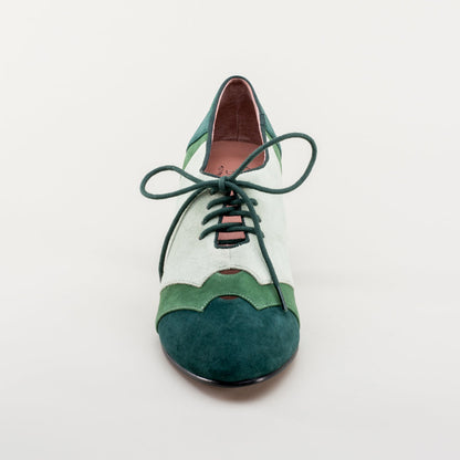 Karolina Retro Oxfords (Green)