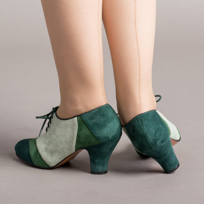 Karolina Retro Oxfords (Green)