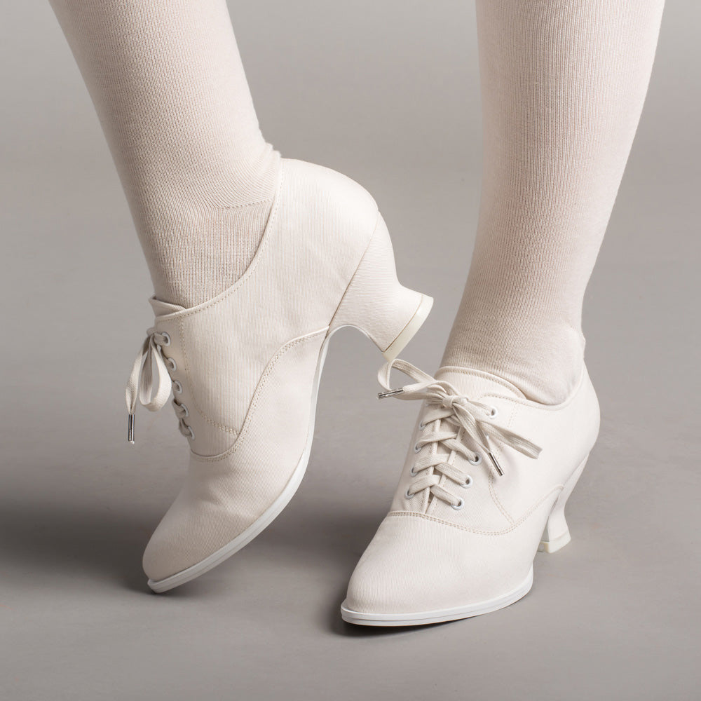 Kedwardian Sporting Oxfords (Ivory)