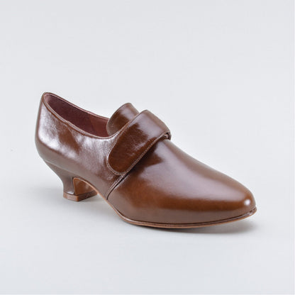 Kensington 18th Century Leather Shoes Wide (Walnut)