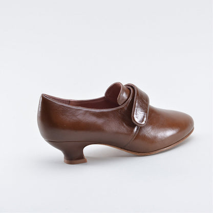 Kensington 18th Century Leather Shoes (Walnut)