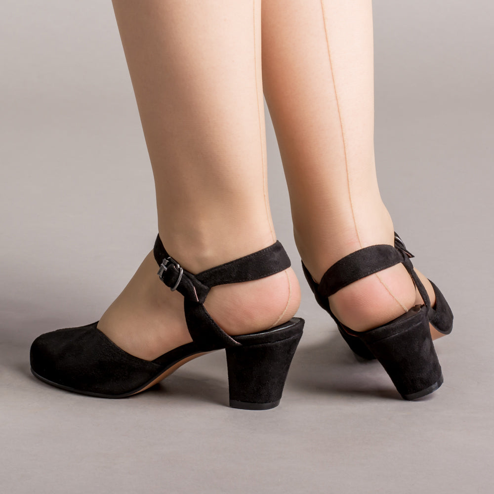 Lido Vintage Sandals (Black)