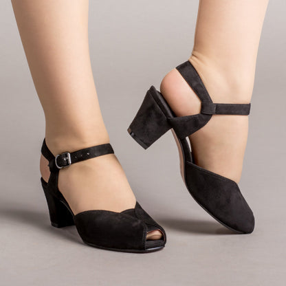 Lido Vintage Sandals (Black)