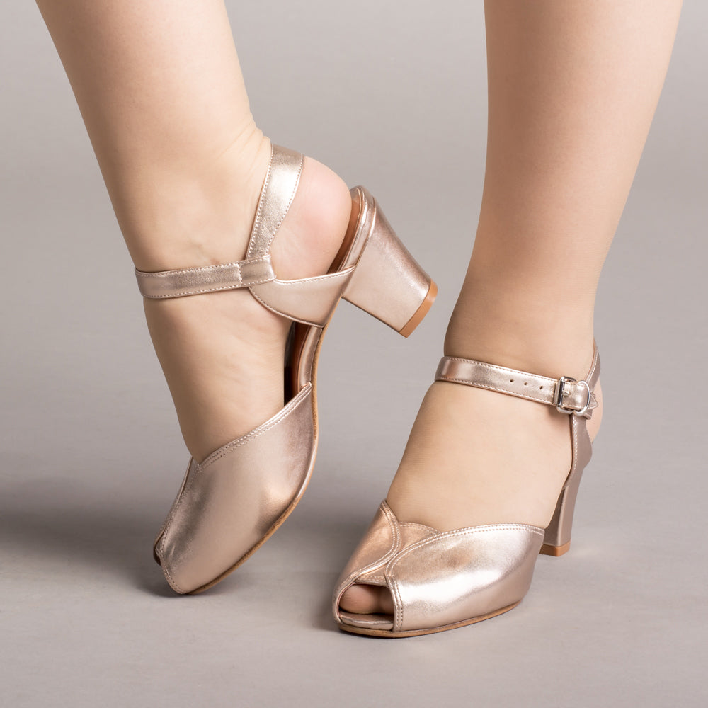 Lido Vintage Sandals (Champagne)
