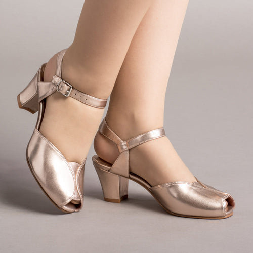 Lido Vintage Sandals (Champagne)