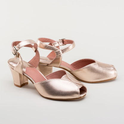 Lido Vintage Sandals (Champagne)