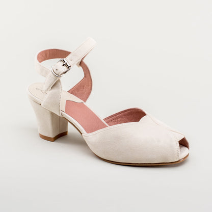 Lido Vintage Sandals (Ivory)