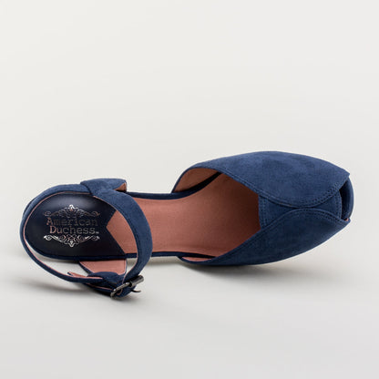 Lido Vintage Sandals (Navy)