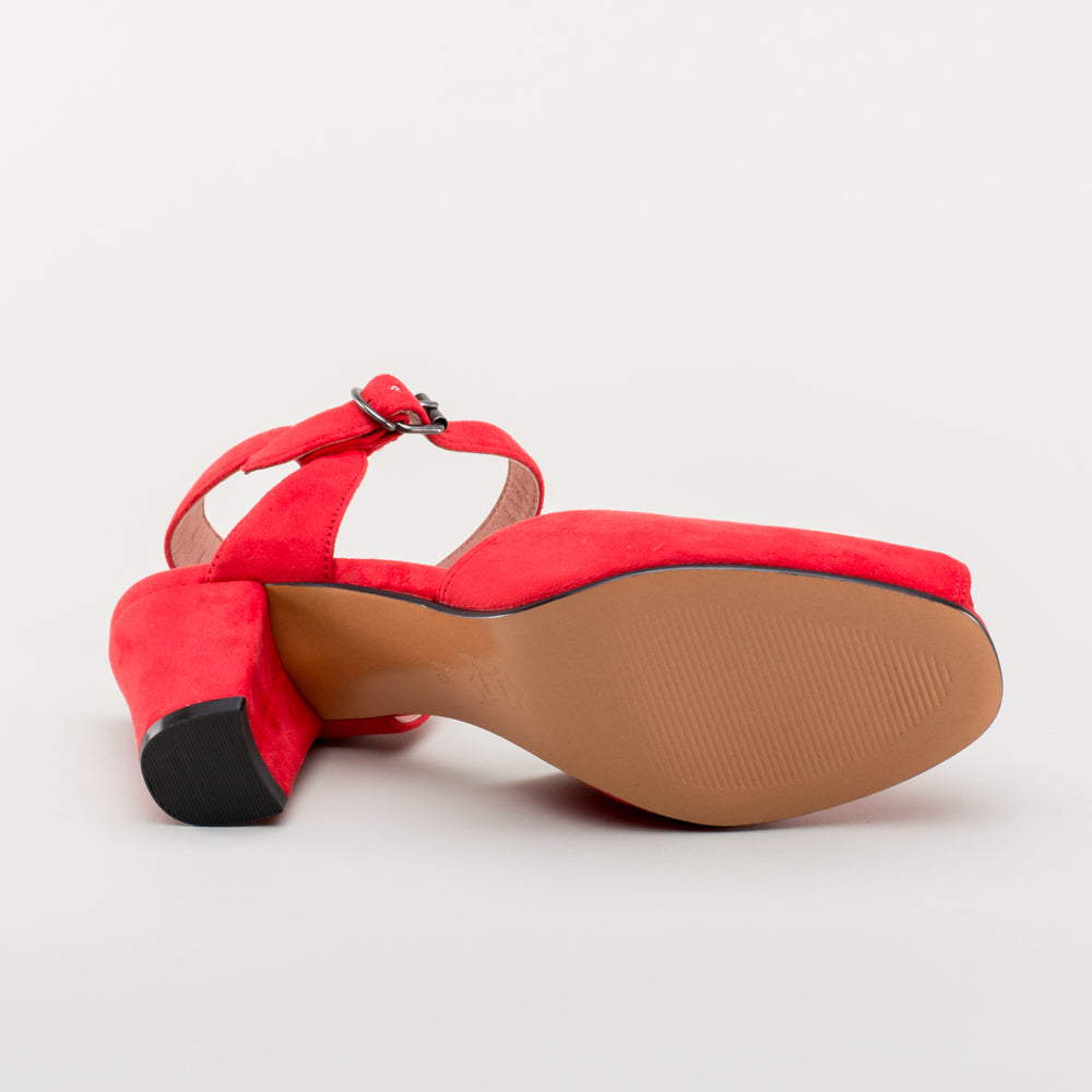 Lido Vintage Sandals (Red)