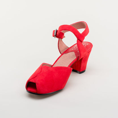 Lido Vintage Sandals (Red)