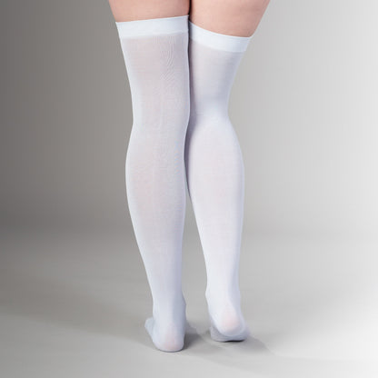 Classic Silk Stockings (Pale Blue)