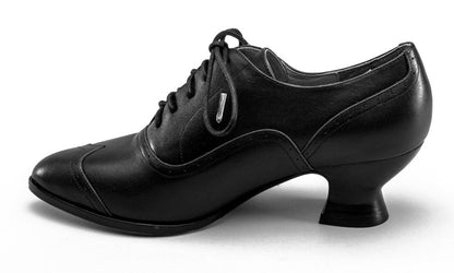 Londoner Edwardian Oxfords Wide (Black)