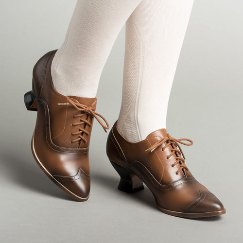 Londoner Edwardian Oxfords (Tan)
