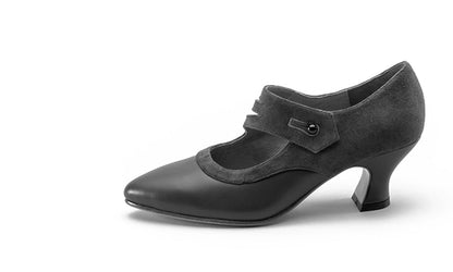 Mae Edwardian Shoes (Black)