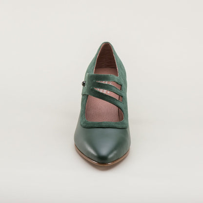 Mae Edwardian Shoes (Green)