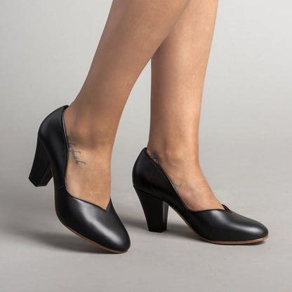Marilyn Vintage Pumps (Black)