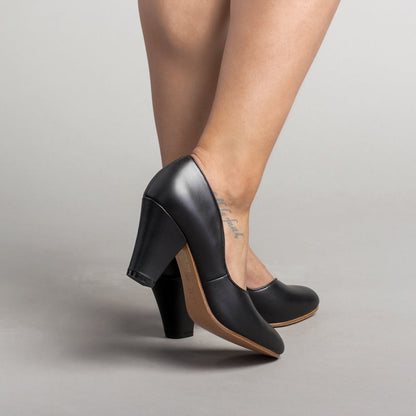 Marilyn Vintage Pumps (Black)