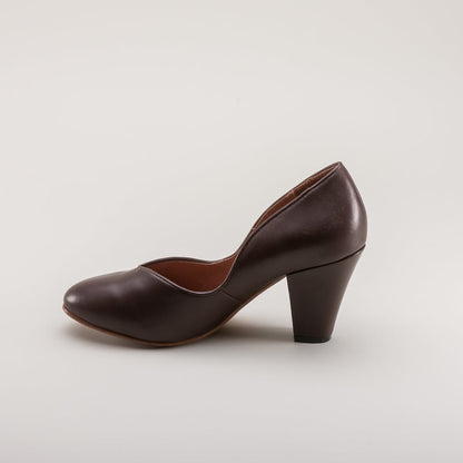 Marilyn Vintage Pumps (Brown)