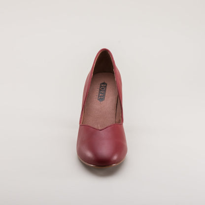Marilyn Vintage Pumps (Oxblood)
