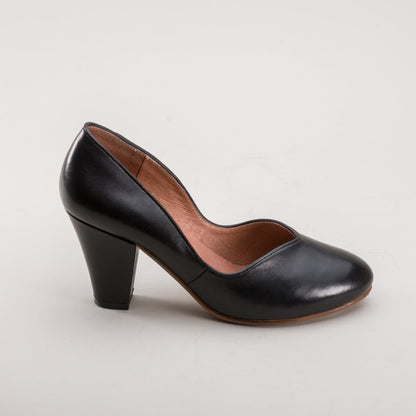 Marilyn Vintage Pumps Wide (Black)