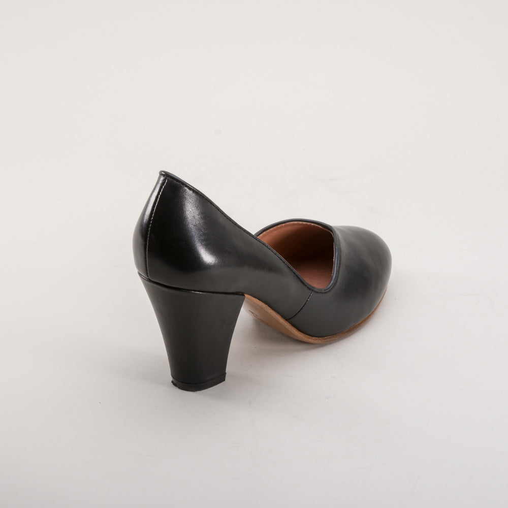 Marilyn Vintage Pumps Wide (Black)