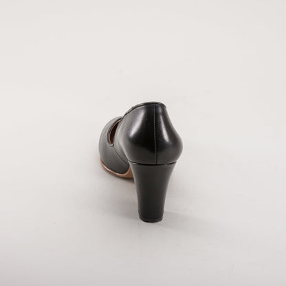 Marilyn Vintage Pumps Wide (Black)