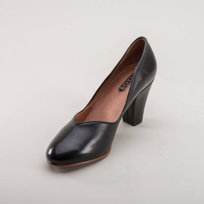 Marilyn Vintage Pumps Wide (Black)