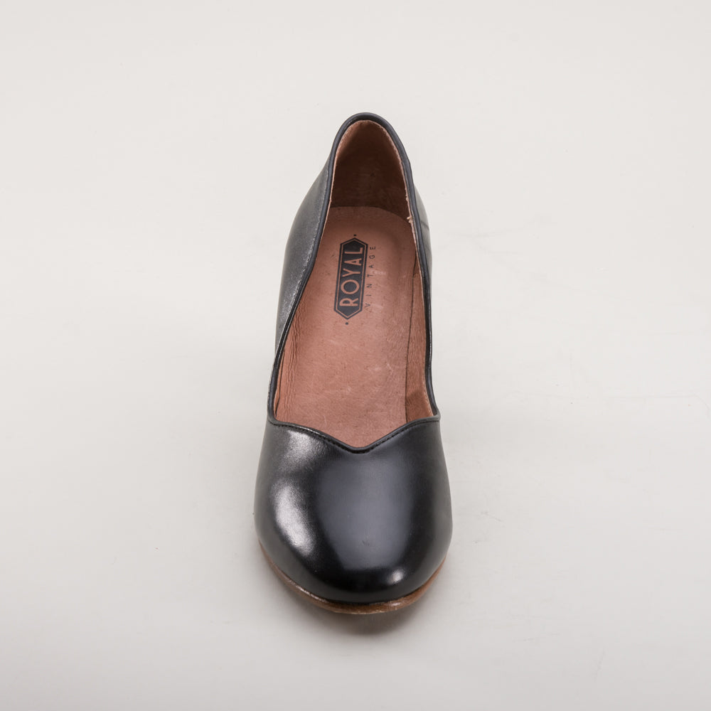 Marilyn Vintage Pumps Wide (Black)