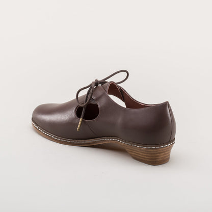 Mary Renaissance Shoes (Brown)