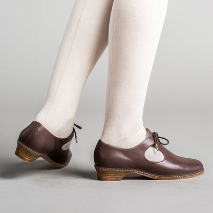Mary Renaissance Shoes (Brown)