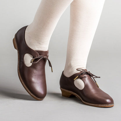 Mary Renaissance Shoes (Brown)