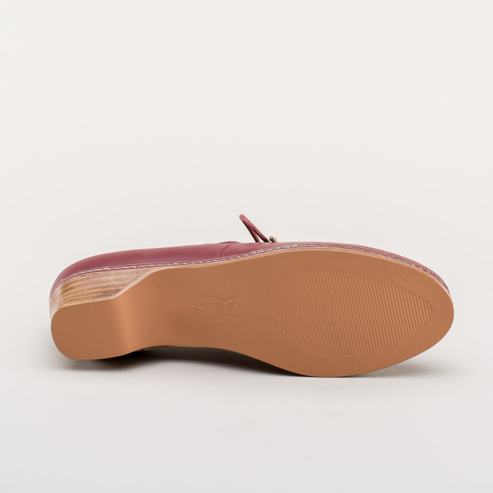 Mary Renaissance Shoes (Oxblood)