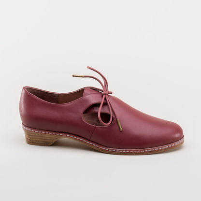 Mary Renaissance Shoes (Oxblood)